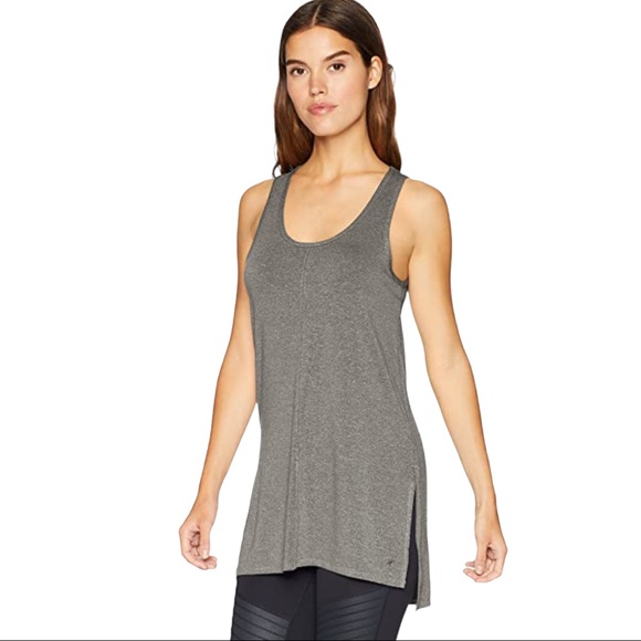 NWT Splendid Open Back Workout Active Tank Shirt - Picture 2 of 14